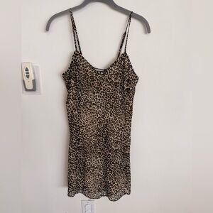 Urban Outfitters Leopard Print Dress Size S P
